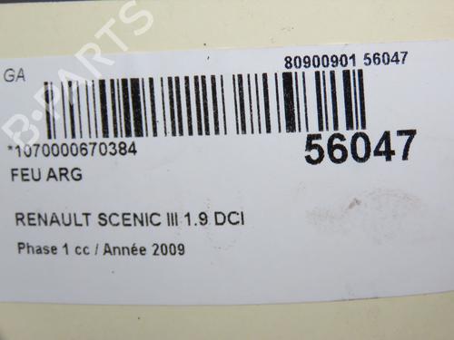 Used Left taillight RENAULT SCÉNIC III (JZ0/1_) 1.9 dCi (JZ0J, JZ1J, JZ1K, JZ1S) (131 hp) 30955853