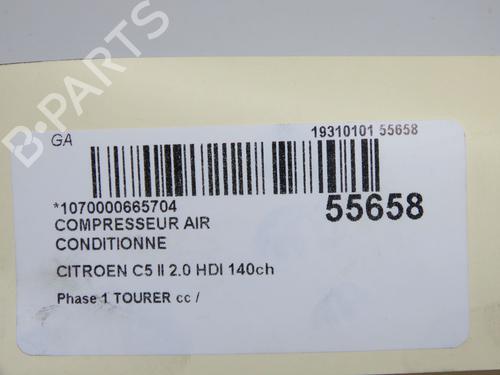AC compressor CITROËN C5 III Break (RW_) 2.0 HDi 140 | BP33417690M34 - Image 7