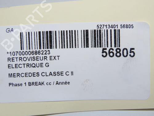 Used Left mirror MERCEDES-BENZ C-CLASS T-Model (S203) C 220 CDI (203.206, 203.208) (143 hp) 32129675