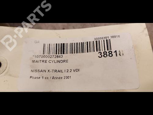 Brake master cylinder NISSAN X-TRAIL I (T30) 2.2 Di 4x4 | BP9612833M77 