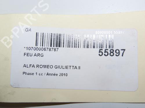 Rückleuchte Links für ALFA ROMEO GIULIETTA (940_) 1.6 JTDM (940FXD1A) (105 hp) 31141153