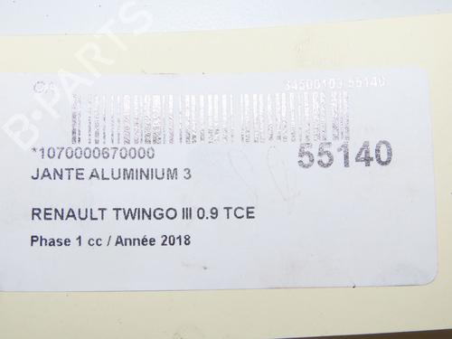 Fælk RENAULT TWINGO III (BCM_, BCA_) 0.9 TCe 90 (BCM9, BCM2) | BP32872901C45 - Image 8