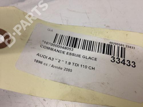 Steering column stalk AUDI A3 Sportback (8PA) 1.9 TDI | BP9593839I23 