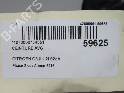 front-left-seatbelt-citroen-c3-ii-sc_-2009-40615334 main image