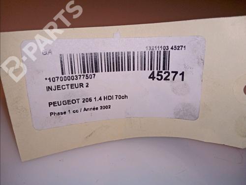 Injector PEUGEOT 206 Hatchback (2A/C) 1.4 HDi eco 70 | BP11098930M100 