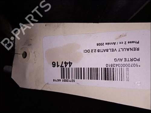 Used Left front door RENAULT VEL SATIS (BJ0_) 2.2 dCi (BJ0E, BJ0F) (150 hp) 10151473