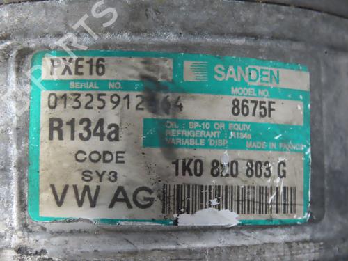 AC compressor VW TOURAN (1T1, 1T2) 1.9 TDI | BP28801468M34