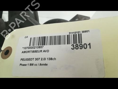 Used Right front shock absorber Right front shock absorber PEUGEOT 307 Break (3E) 2.0 (136 hp) 9605245 9605245