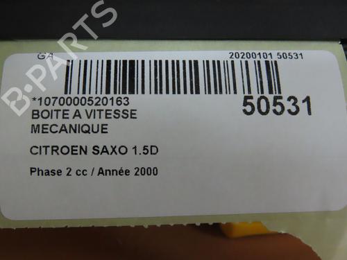 Gearbox CITROËN SAXO (S0, S1) 1.5 D | BP22996851M3 
