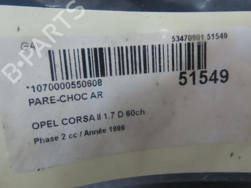 Rear bumper OPEL CORSA B (S93) 1.7 D (F08, F68, M68) | BP23125087C8 