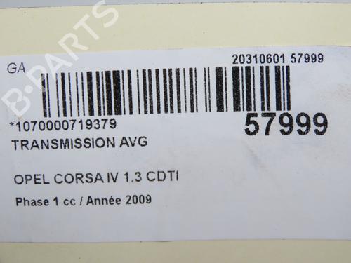 Left front driveshaft OPEL CORSA D (S07) 1.3 CDTI (L08, L68) | BP37411026M38  - Image 5