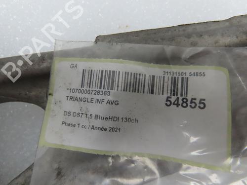 Venstre fortil bærearm Venstre fortil bærearm DS DS 7 Crossback (J4_, JR_, JC_) 1.5 BlueHDi 130 (JCYHZJ, JCYHZR) (130 hp) 33998754 33998754
