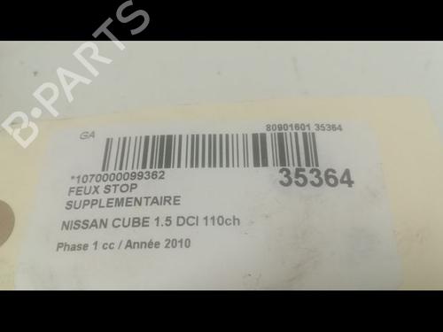 Used Third brake light NISSAN CUBE (Z12) 1.5 dCi (110 hp) 9602709
