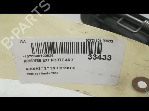 Used Rear right exterior door handle Rear right exterior door handle 9597233 9597233