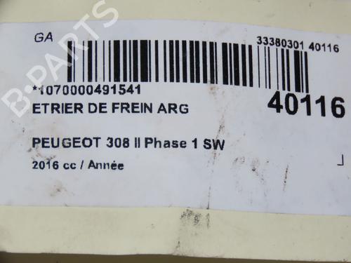 Used Left rear brake caliper PEUGEOT 308 SW II (LC_, LJ_, LR_, LX_, L4_) 1.2 THP 130 (131 hp) 16555704