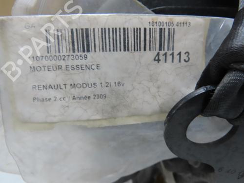 Motor RENAULT MODUS / GRAND MODUS (F/JP0_) 1.2 (JP0S) (78 hp) 9612939