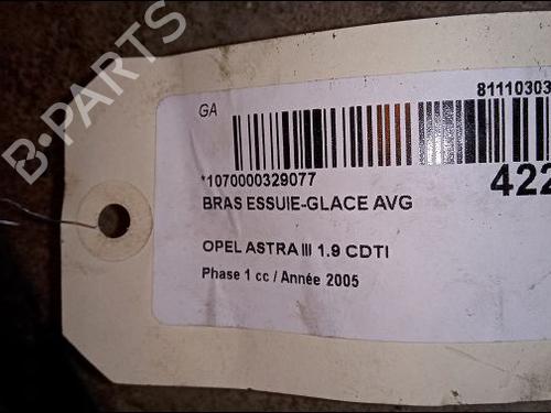 Front windshield wiper arm OPEL ASTRA H (A04) 1.9 CDTI 16V (L48) | BP14881302C143 