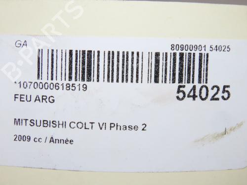 Used Left taillight Left taillight MITSUBISHI COLT VI (Z3_A, Z2_A) 1.1 (Z31A, Z32A) (75 hp) 40484894 40484894