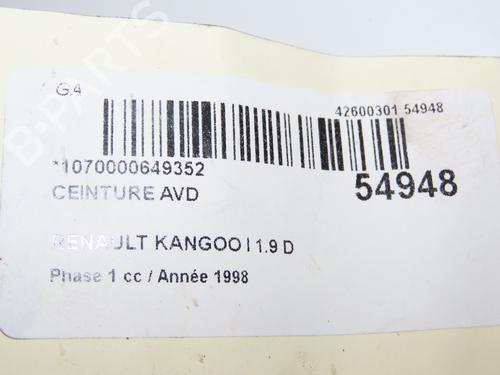 Front right belt tensioner RENAULT KANGOO Express (FC0/1_) D 65 1.9 (FC0E, FC02, FC0J, FC0N) | BP29263805C88