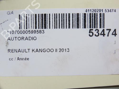 Radio RENAULT KANGOO / GRAND KANGOO II (KW0/1_) 1.5 dCi 90 (KW05, KW08, KW0G, KW11) | BP28968064E6 