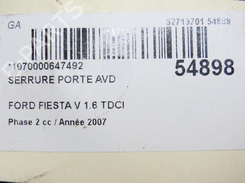 Front right lock FORD FIESTA V (JH_, JD_) 1.6 TDCi | BP29469772C97 