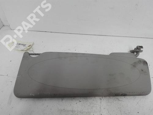 Left sun visor RENAULT KANGOO / GRAND KANGOO II (KW0/1_) 1.5 dCi 85 (KW0K, KW0L, KW0B) (86 hp) 9604374