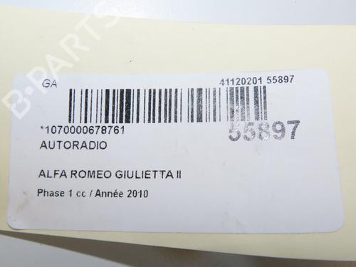 Radio ALFA ROMEO GIULIETTA (940_) 1.6 JTDM (940FXD1A) | BP31141122E6