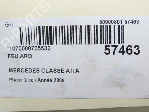 Right taillight MERCEDES-BENZ A-CLASS (W169) A 180 CDI (169.007, 169.307) | BP32179195C35