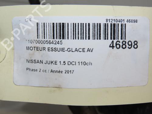 Front wiper motor NISSAN JUKE (F15) 1.5 dCi | BP19725628M29 