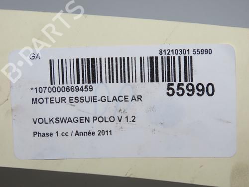 Rear wiper motor VW POLO V (6R1, 6C1) 1.2 TDI | BP32399737M102