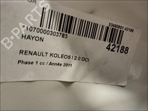 Bagklap CC/Kombi-Coupé Bagklap CC/Kombi-Coupé RENAULT KOLEOS I (HY_) 2.0 dCi 4x4 (HY0K) (150 hp) 9618281 9618281
