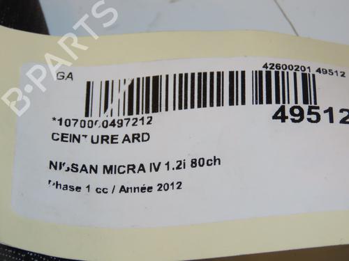 rear-right-belt-tensioner-nissan-micra-iv-k13k-k13kk-12-888441hb0b-2010-16832935 main image