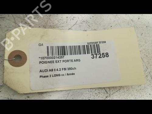 rear-left-exterior-door-handle-audi-a8-d3-4e2-4e8-42-fsi-quattro-4e0839205ggru-2002-2003-2004-2005-2006-2007-2008-2009-2010-9605652 main image