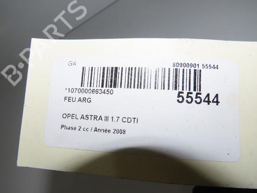 Left taillight OPEL ASTRA H (A04) 1.7 CDTI (L48) | BP36246842C34 - Image 4
