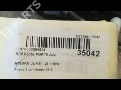 Front left lock NISSAN JUKE (F15) 1.2 DIG-T | BP9611938C98 
