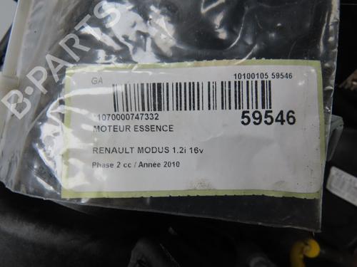 Engine RENAULT MODUS / GRAND MODUS (F/JP0_) 1.2 (JP0C, JP0K, FP0C, FP0K, FP0P, JP0P, JP0T) | BP36493250M1 - Image 7