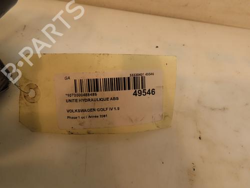 ABS pump VW GOLF IV (1J1) 1.9 TDI | BP16572794M43 