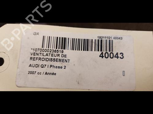 Radiator fan AUDI Q7 (4LB) 3.0 TDI quattro | BP11425583M35