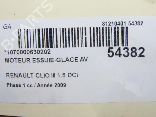 front-wiper-motor-renault-clio-iii-br01-cr01-2005-2006-2007-2008-2009-2010-2011-2012-2013-2014-32150821 main image