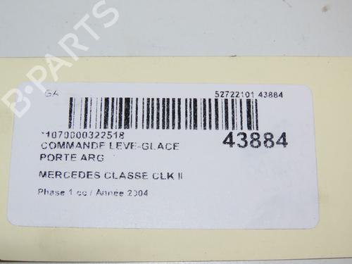 Left rear window switch MERCEDES-BENZ CLK (C209) CLK 270 CDI (209.316) | BP18148795I29 