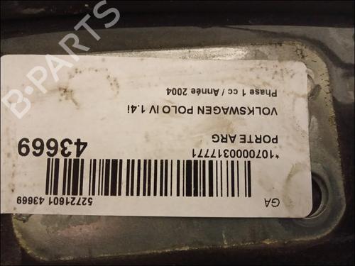 Used Left rear door VW POLO (9N_, 9A_) 1.4 16V (75 hp) 23176936