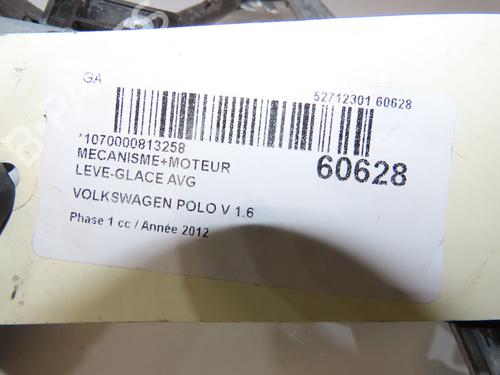 Used Front left window mechanism Front left window mechanism VW POLO V (6R1, 6C1) 1.6 TDI (90 hp) 39453469 39453469