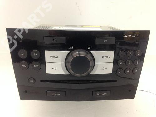 Used Radio OPEL CORSA D (S07) 1.3 CDTI (L08, L68) (75 hp) 9593054