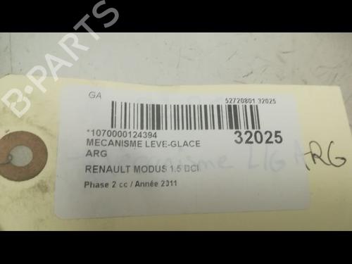 Used Rear left window mechanism RENAULT MODUS / GRAND MODUS (F/JP0_) 1.5 dCi 75 (75 hp) 9598686