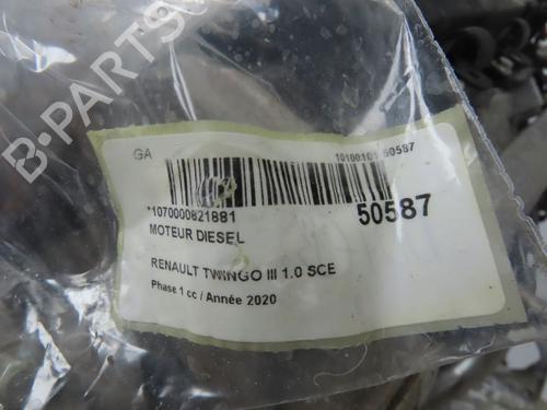 Used Engine Engine RENAULT TWINGO III (BCM_, BCA_) 1.0 SCe 65 (BCMJ) (65 hp) 40162837 40162837
