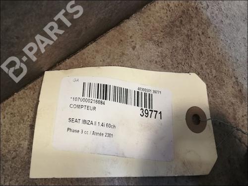 Instrument cluster SEAT IBIZA II (6K1) 1.4 i | BP9606054C47 