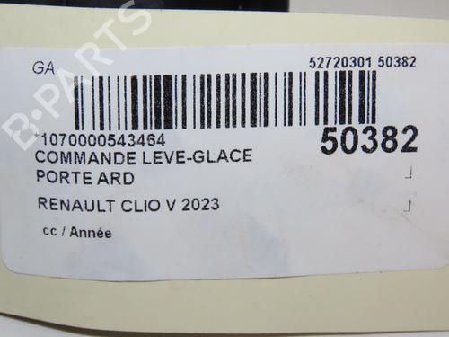 Right rear window switch RENAULT CLIO V (B7_) 1.6 E-TECH 145 (B7MU) | BP18859346I28 