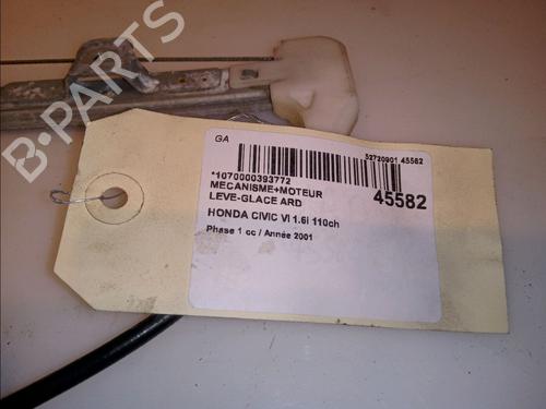 Used Rear right window mechanism HONDA CIVIC VII Hatchback (EU, EP, EV) 1.6 i (EP2, EU8, EU6) (110 hp) 12992643