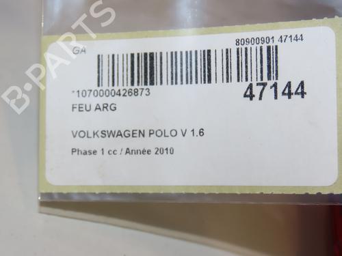 left-taillight-vw-polo-v-6r1-6c1-2009-2010-2011-2012-2013-2014-2015-2016-2017-2018-2019-2020-2021-2022-28832750 main image