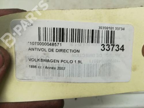 Ignition barrel VW POLO (9N_, 9A_) 1.9 SDI | BP9594954M48 